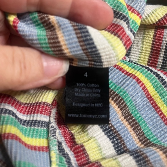 EUC Tome- Striped Mermaid Dress. Size 4 - Picture 7 of 10